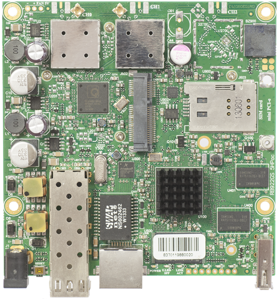 Роутер MikroTik RB922UAGS-5HPacD 922UAGS with 720MHz Atheros CPU, 128MB RAM, 1xGigabit LAN, USB, 1xS