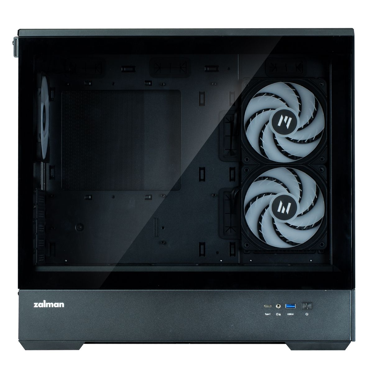 Корпус для ПК Zalman P30 Black V2 mATX Mini Tower PC Case, ARGB Fanx3