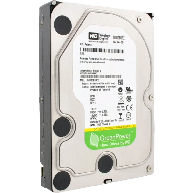 Жесткий диск WD SATA3 1Tb AV-GP Video Surveillance 5400 RPM 64mb 1 year warranty