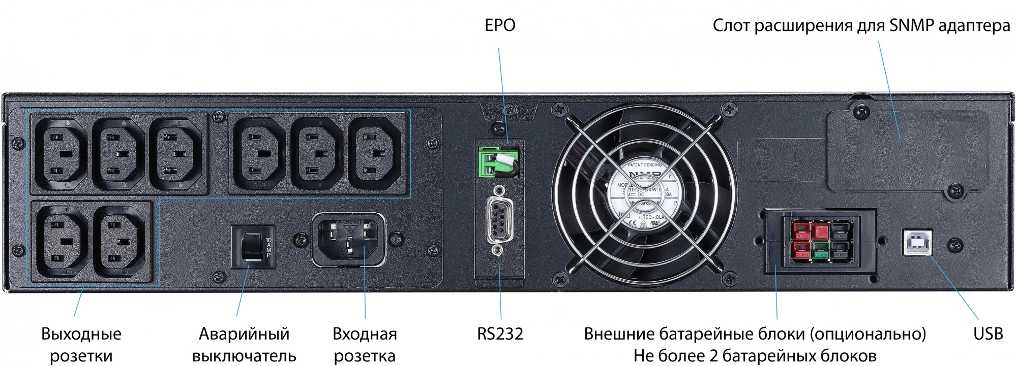 Источник бесперебойного питания Powercom Macan MRT-1000SE 1000Вт 1000ВА черный