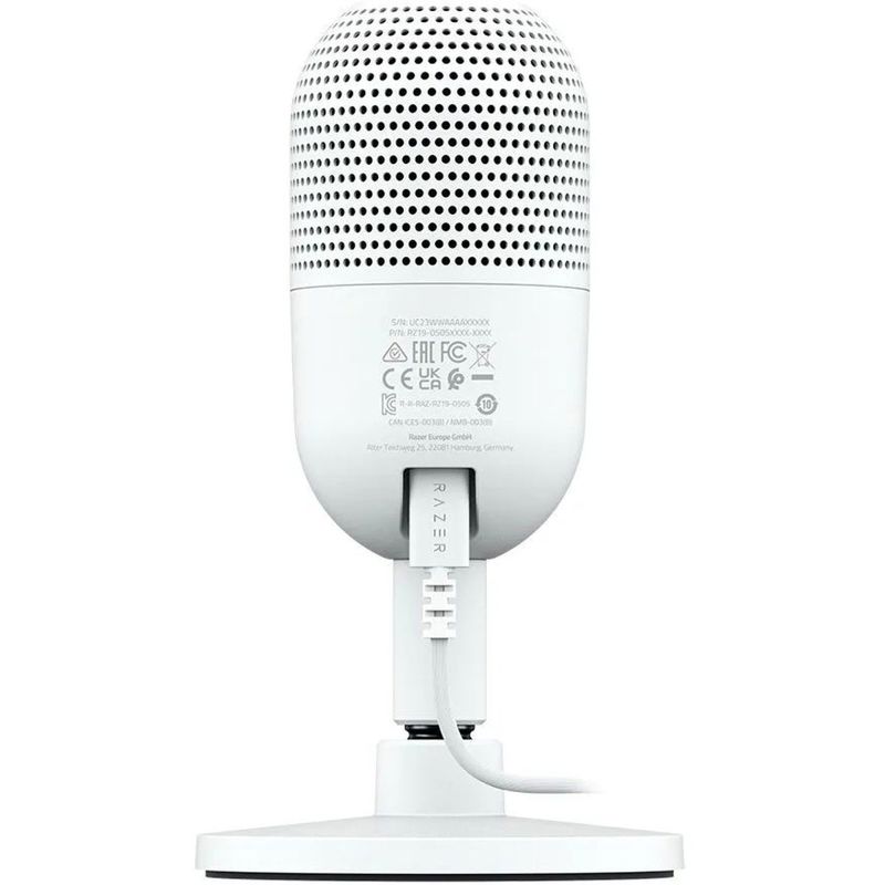 Микрофон Razer Seiren V3 Mini White Edition Ultra-Compact USB Microphone