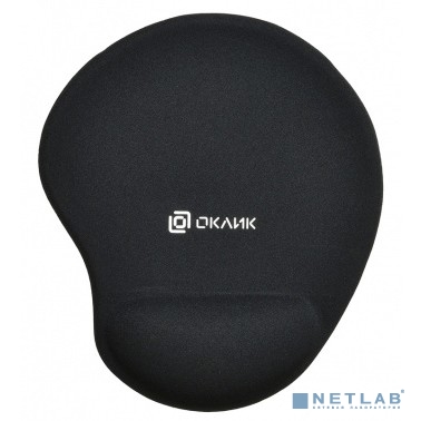 Коврик для мыши Оклик OK-RG0550-BK Мини черный 220x195x20мм
