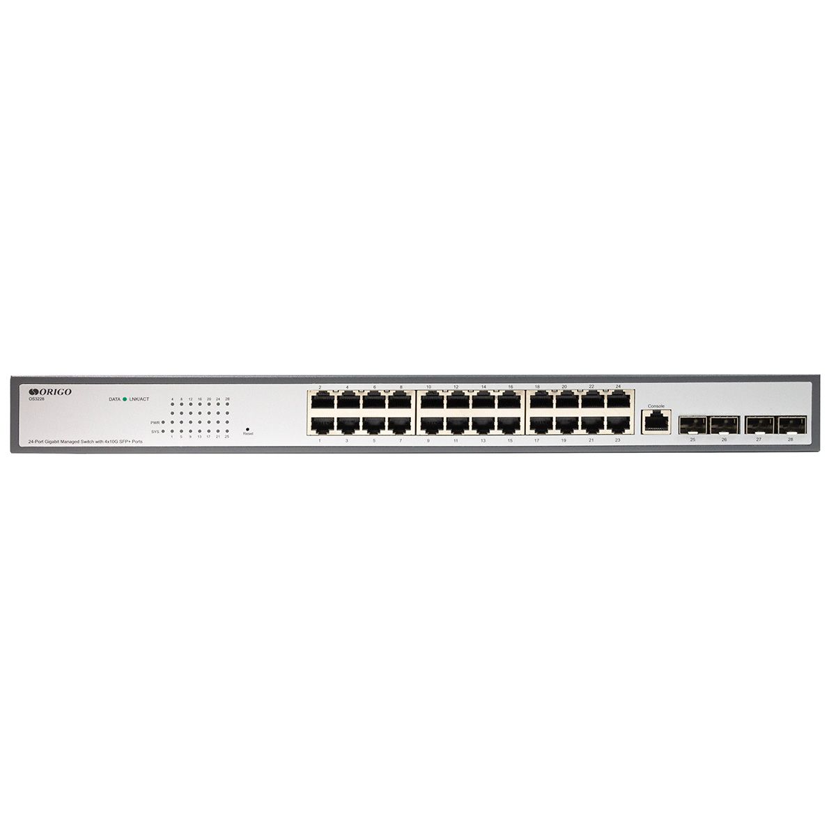 Коммутатор Origo OS3228 OS3228/A1A (L3) 24x1Гбит/с 4SFP+ управляемый