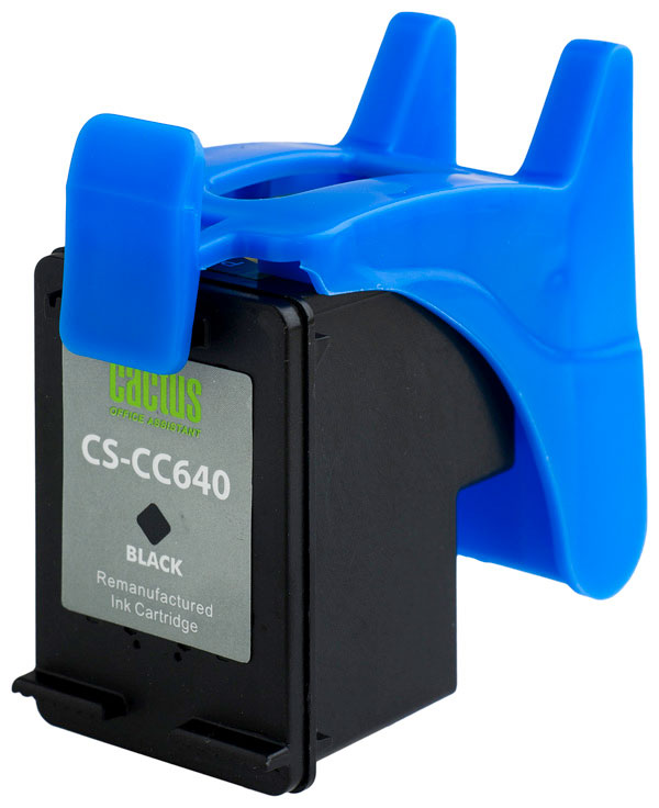 Картридж струйный Cactus CS-CC640 №121 черный (6мл) для HP DJ D1663/D2563/D2663/D5563/F2423/F2483/F2