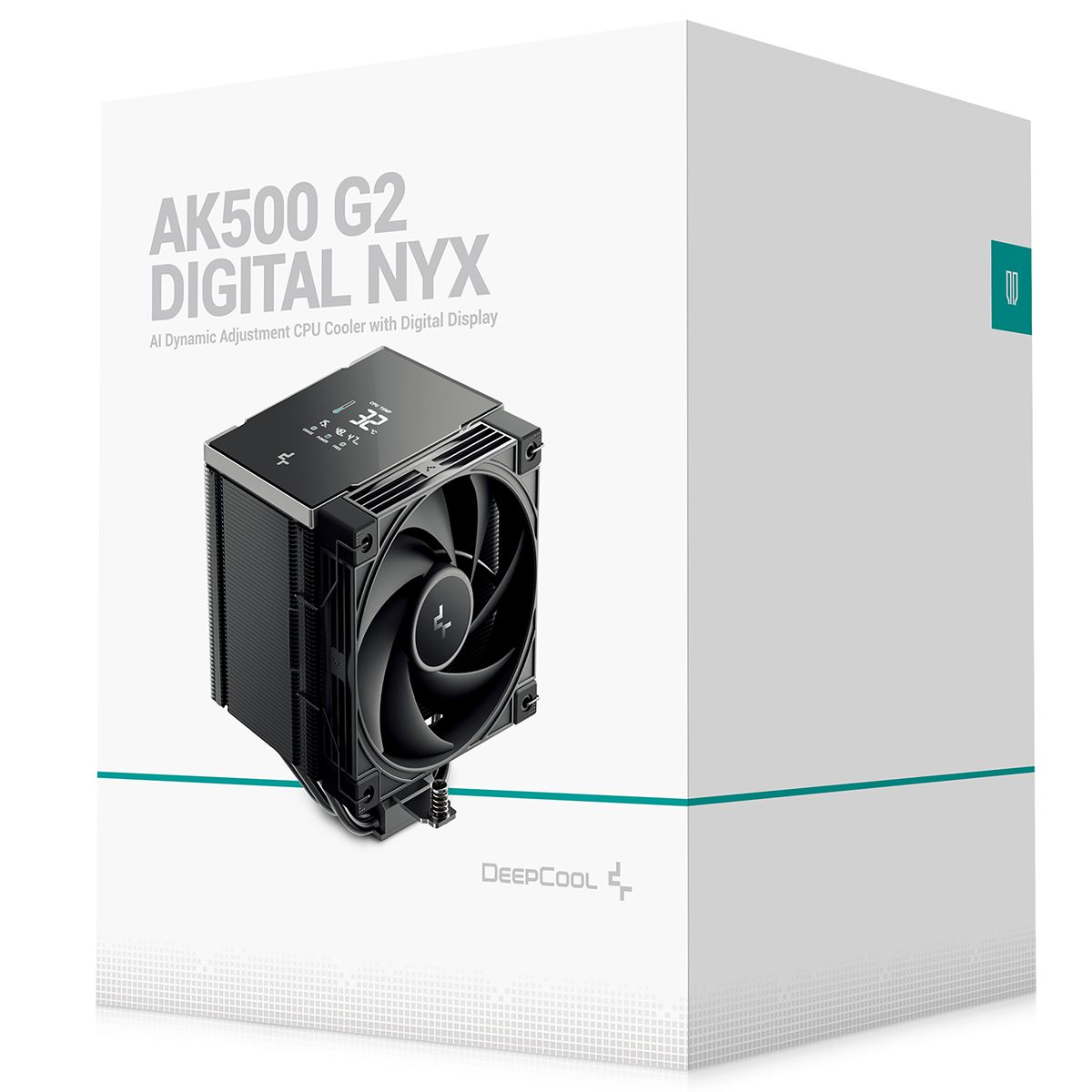 Кулер для процессора DEEPCOOL AK500 G2 DIGITAL NYX LGA1851/1700/1200/115X/AM5/AM4 (9шт/кор, TDP 240W