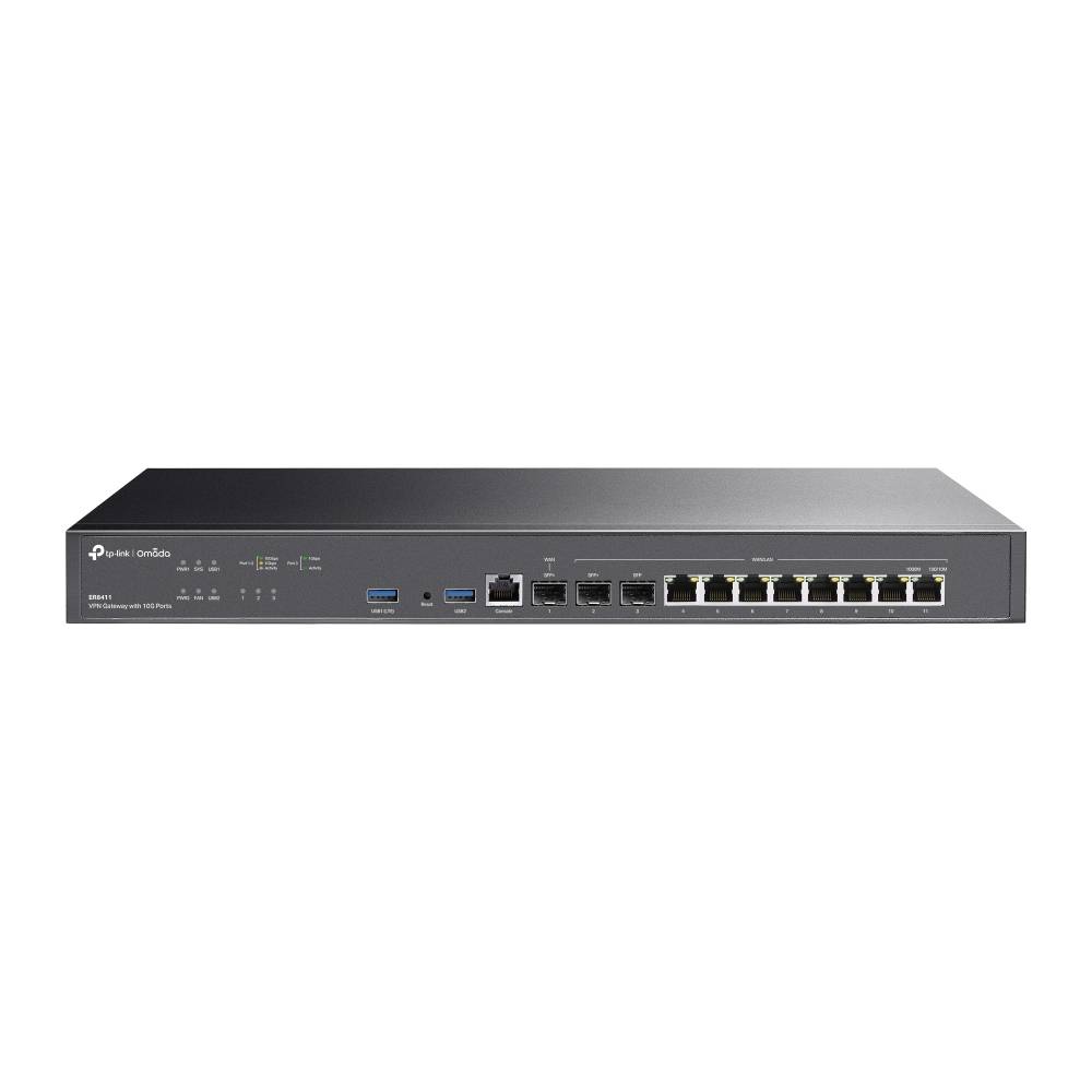 Межсетевой экран TP-Link ER8411 10/100/1000BASE-TX/SFP/SFP+ черный