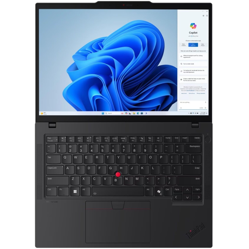 Ноутбук Lenovo ThinkPad T14 G5 14.0" WUXGA Touch IPS AG 400nits, AMD Ryzen 7 PRO 8840U,32GB DDR5, 51