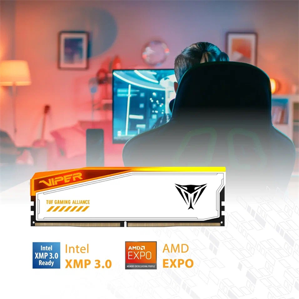 Память DDR5 2x24GB 6000MHz Patriot PVER548G60C36KT Viper Elite 5 Tuf Gaming RGB RTL Gaming PC5-48000