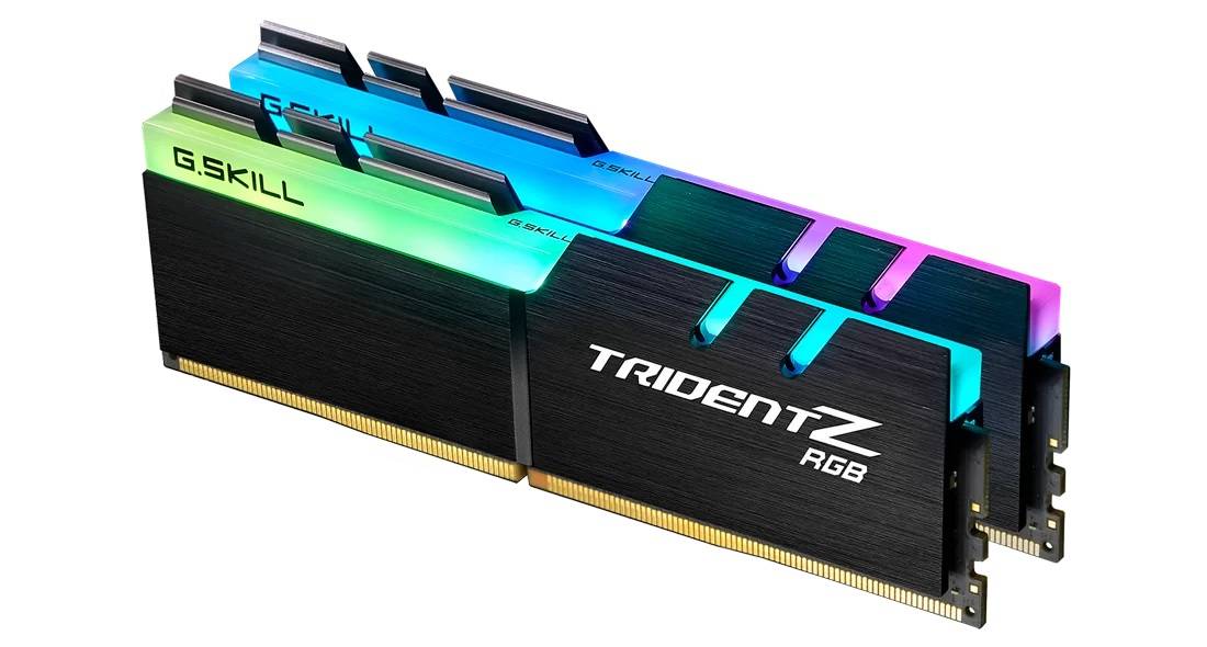 Оперативная память G.Skill TRIDENT 32GB (уп 2шт 16GB) DDR4-3600 PC4-28800 (F4-3600C18D-32GTZR)