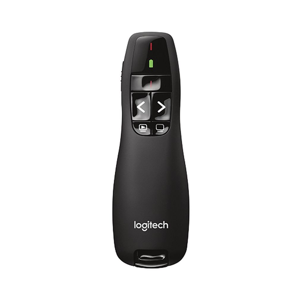 Презентер Logitech R400 Radio USB (15м) черный