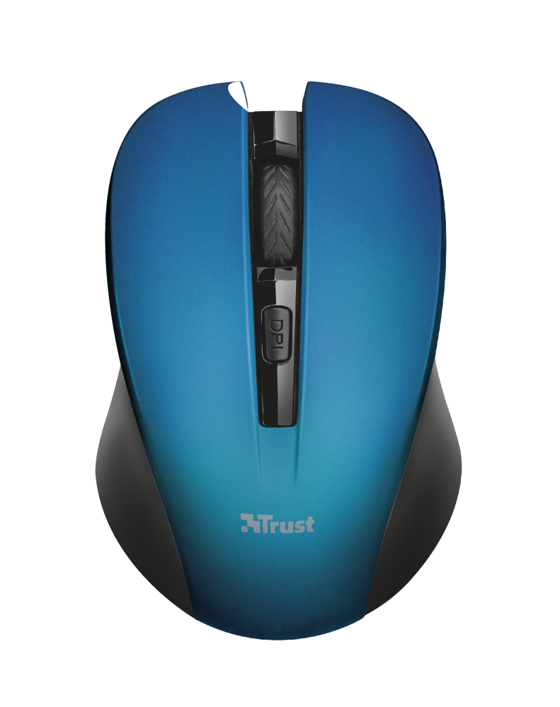 Мышь бесшумная, синий Trust MYDO (арт.21870)