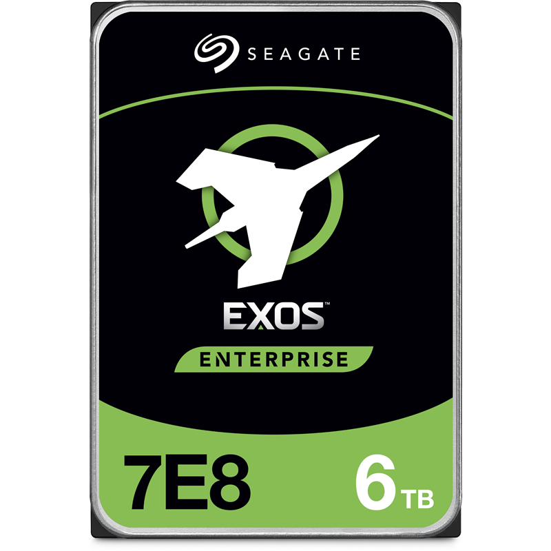 Жесткий диск Seagate Exos 7E8 HDD 3.5" SATA 6Tb, 7200 rpm, 256Mb buffer, ST6000NM0115, 1 year, (anal