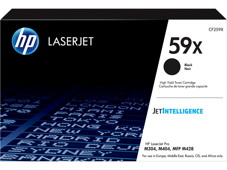 Картридж лазерный HP 59X CF259X черный (10000стр.) для HP LJ M304/M404/MFP M428