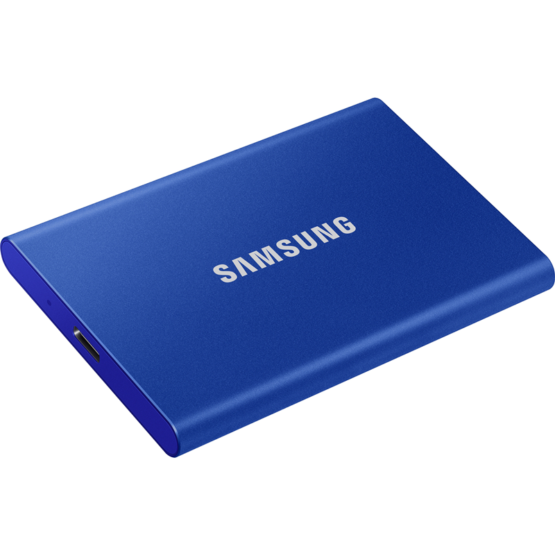 Накопитель SSD Samsung USB-C 1Tb MU-PC1T0H/WW T7 1.8" синий