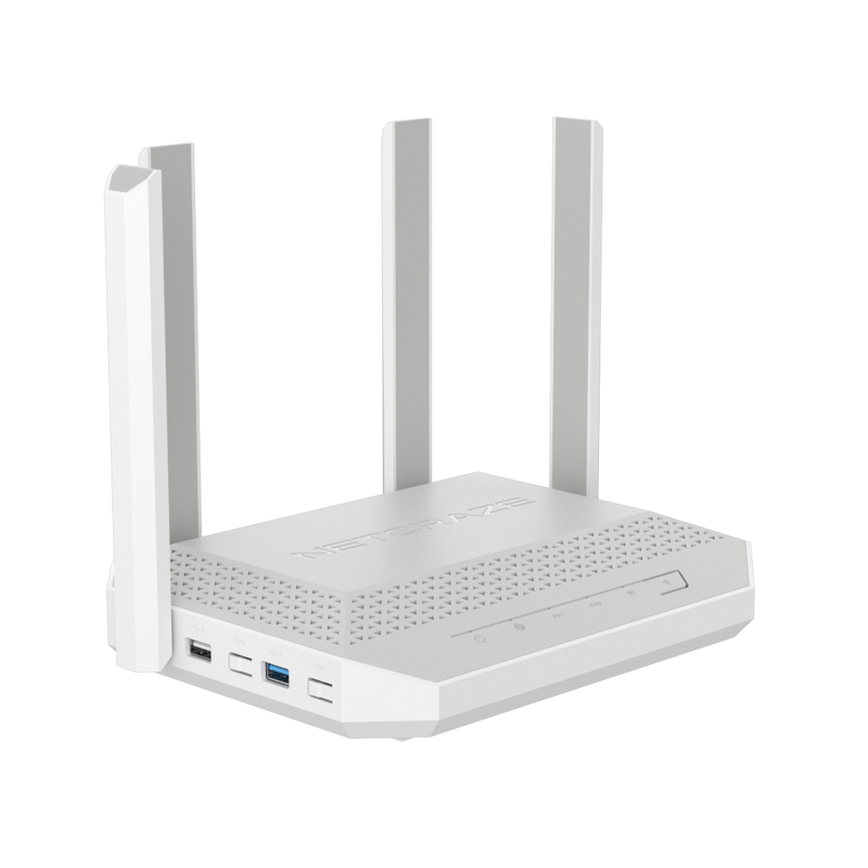 Роутер беспроводной Keenetic Netcraze Ultra (NC-1812) BE7200 10/100/1000/2500BASE-TX/4G ready белый