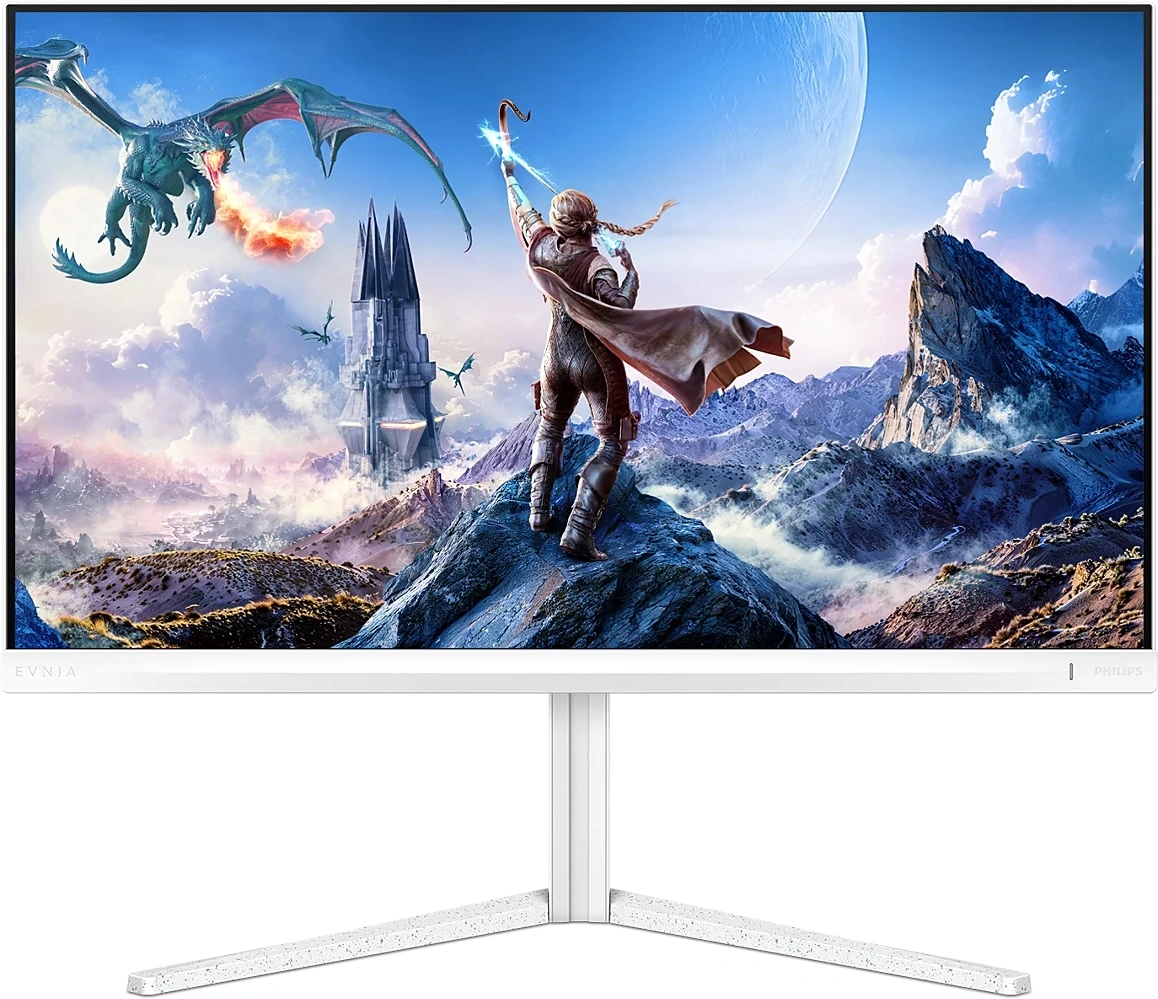 LCD PHILIPS 27" 27M2N5901A белый {IPS 3840x2160 160Hz 0.5ms 16:9 матовая 400cd 178гр/178 HDMI DisplayPort M/M USB HAS Pivot}