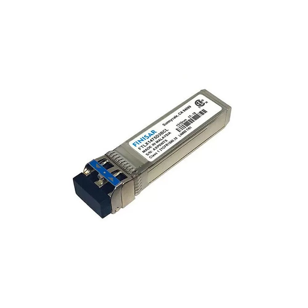 Трансивер Finisar FTLX1475D3BCL Transceiver 10G, SFP+, LC SM 10km LX, 1310nm DFB  laser, Temp -40 +8