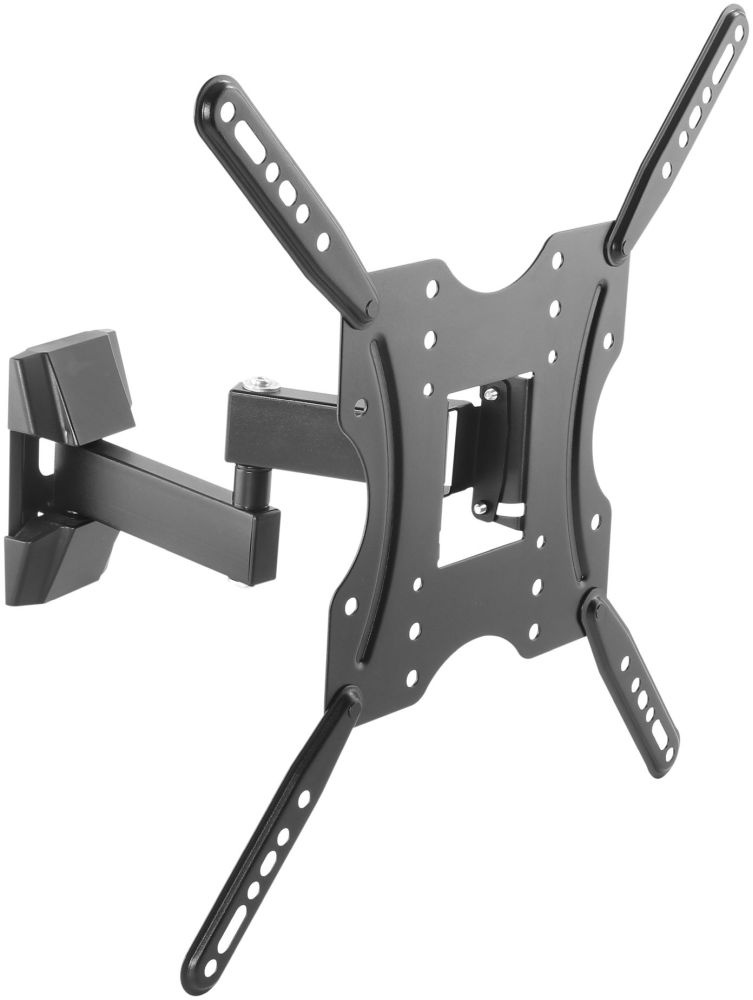 Кронштейн для телевизора Ultramounts UM903 черный 32"-55" макс.20кг настенный поворотно-выдвижной и 