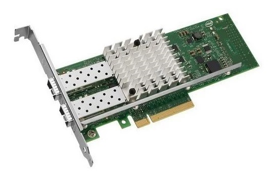 Сетевой адаптер Intel Ethernet Server Adapter X520-DA2 10Gb Dual Port, SFP+, transivers no included,