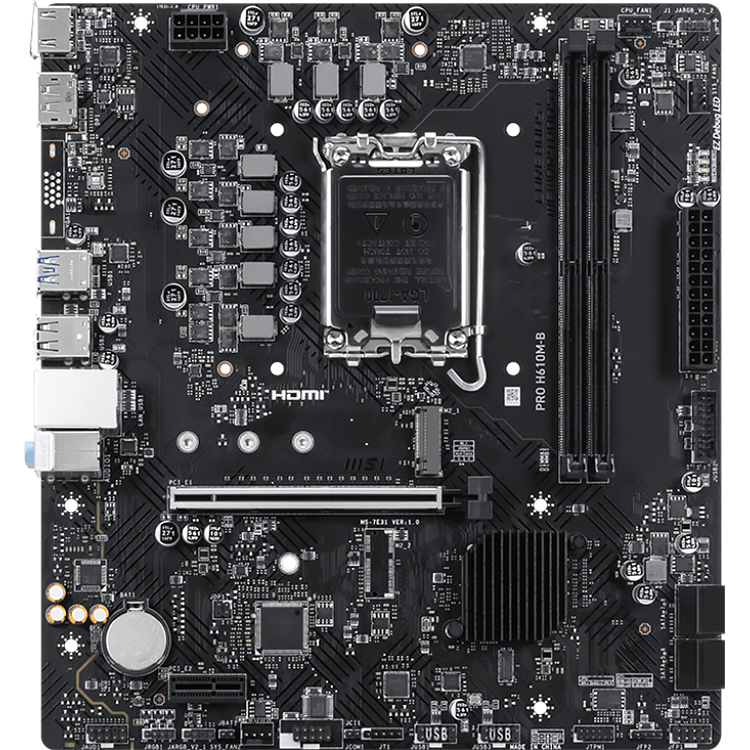 MSI PRO H610M-B