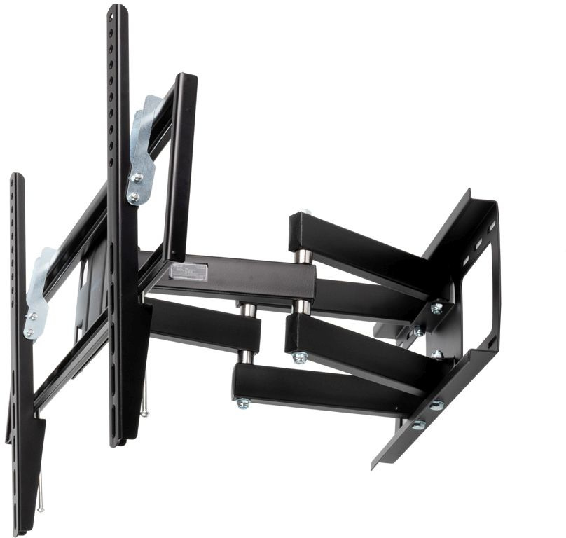 Кронштейн для телевизора Kromax OPTIMA-409 черный 32"-65" макс.45кг настенный поворотно-выдвижной и 