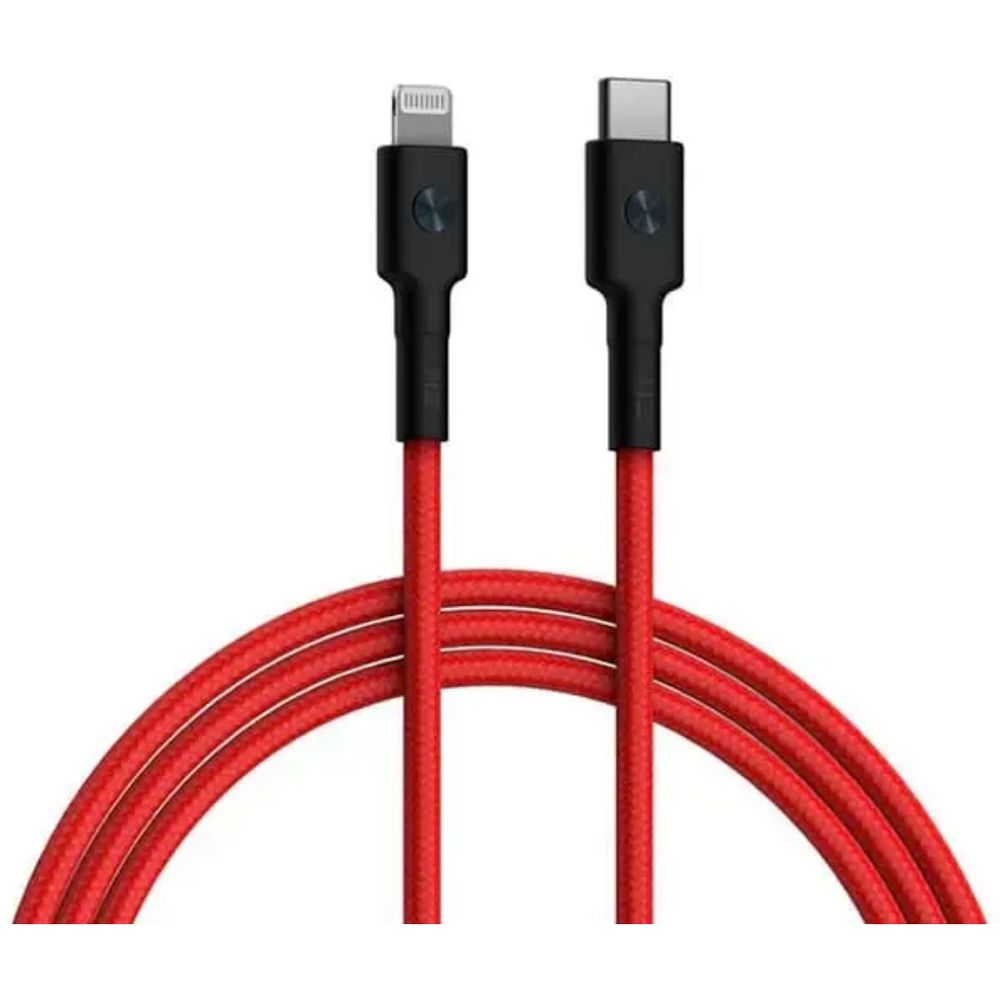 OEM USB кабель ZMI   Type-C/Lightning  100см MFI,3A, 18W PD Материал оплетки нейлон/кевлар (AL873K) красный красный 402667