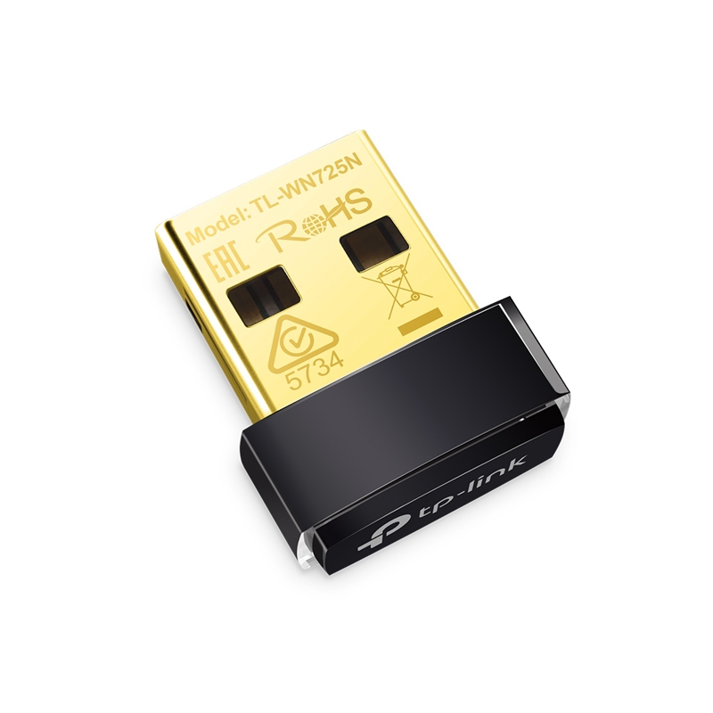 Сетевой адаптер Wi-Fi TP-Link TL-WN725N N150 USB 2.0 (ант.внутр.) 1ант.