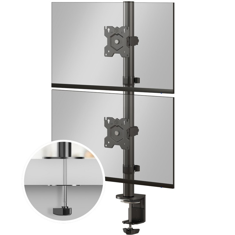 Кронштейн для мониторов Onkron D208E черный 13"-34" макс.16кг настольный поворот и наклон