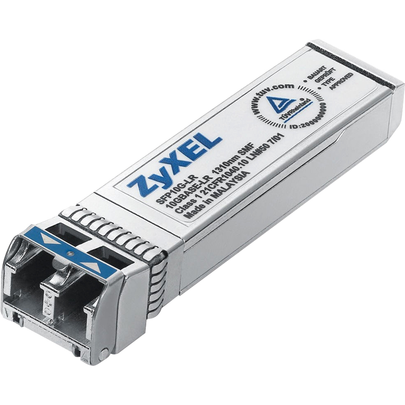 Оптический модуль SFP-трансивер Zyxel SFP10G-LR, single mode, SFP+, Duplex LC, 1310nm, поддержка DDM