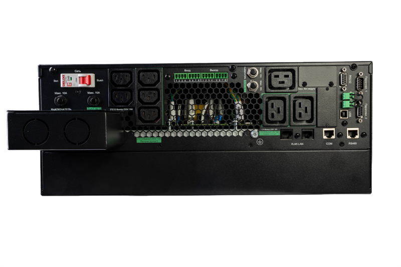 Источник бесперебойного питания Systeme Electriс SRT SRTSE5KRTXLIG2 5000Вт 5000ВА черный