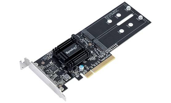 Synology M2D18 Плата адаптера, 2xM.2 SATA, PCIe 2.0x8 