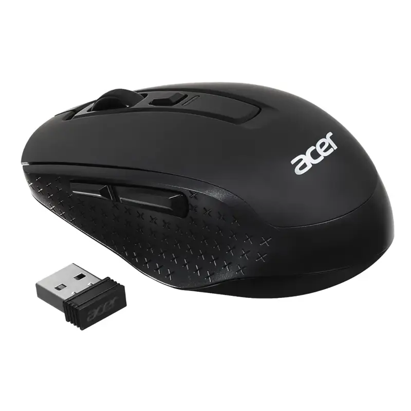 Мышь Acer OMR070 черный оптическая 1600dpi беспров. BT/Radio USB для ноутбука 6but (ZL.MCEEE.00D)