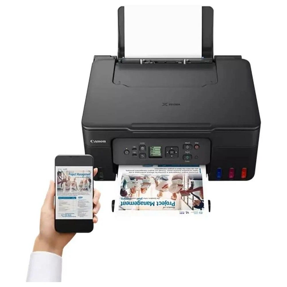 МФУ Струйное Canon Pixma G3470, A4, цветной, печ. до 11/6 стр/мин. (ч/б/цв.), 4800 x 1200 dpi (печ.)