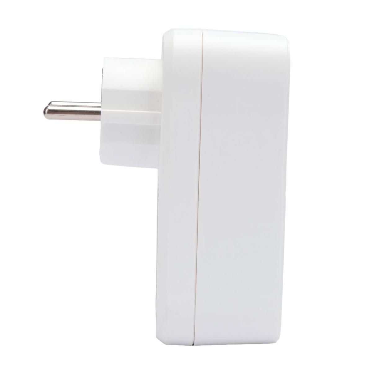 Гарнизон Сетевой фильтр  SKT-1-CU2-W 2.0 Мультипорт однорозеточный, 1р, 16А, 1xType-C, 2 х USB, ур.з