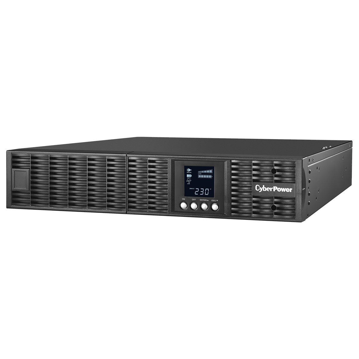 ИБП CyberPower Online OLS1000ERT2U 1000VA/900W USB/RS-232/EPO/SNMPslot/RJ11/45/ВБМ (6 IEC С13)