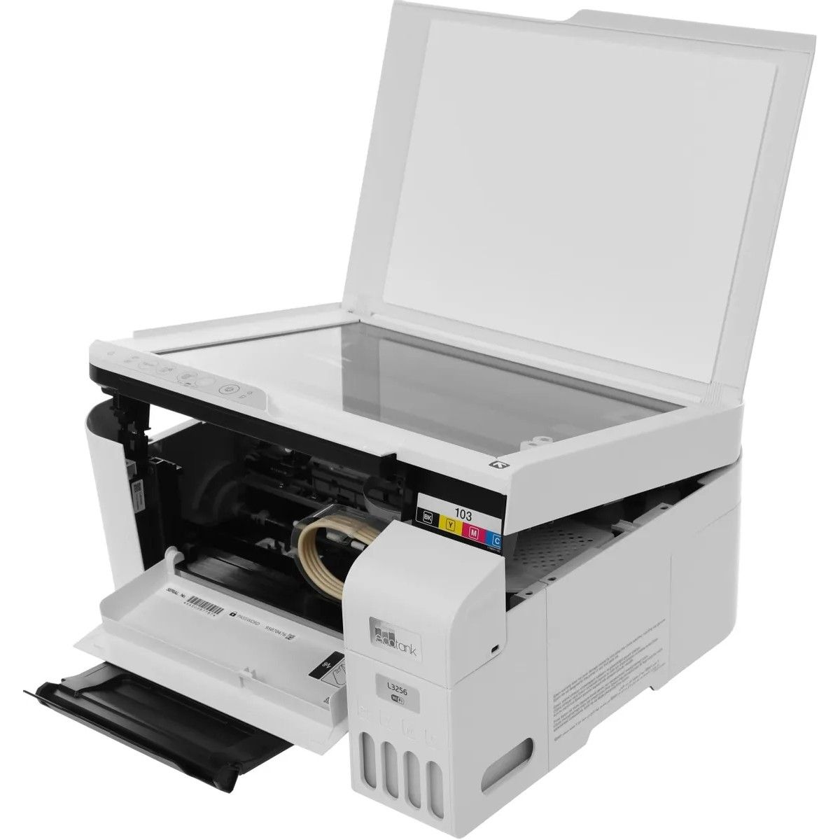 МФУ Epson L3256 A4, струйное, цветное, 10стр/мин, 5760x1440dpi, Ethernet/USB/WiFi, СНПЧ (C11CJ67411)