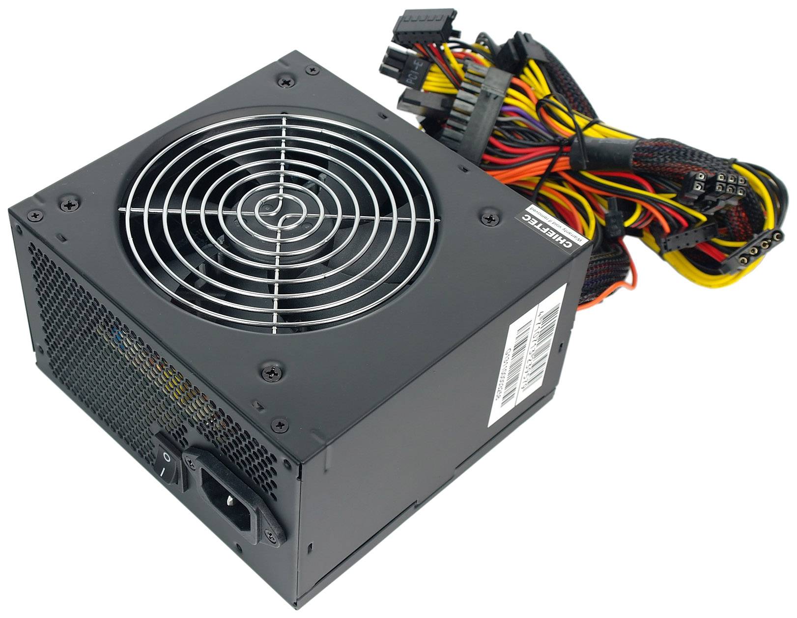 Блок питания Chieftec PSU GPS-500A8 500W Smart ser ATX2.3 230V Brown Box 12cm 80%+ Fan Active PFC 20