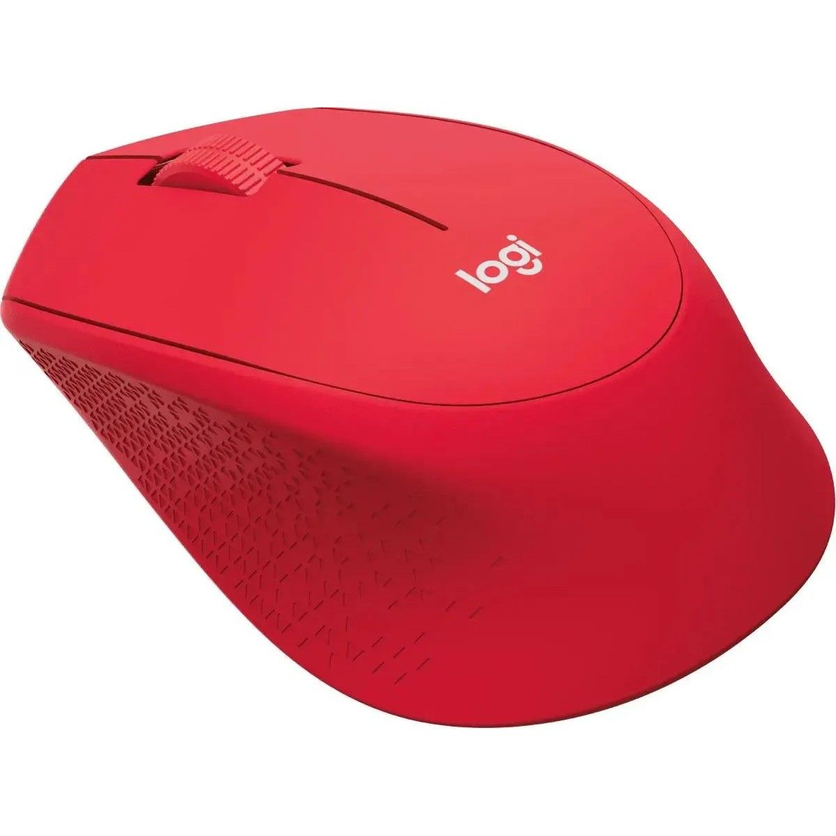 Мышь Logitech M280 красный оптическая 1000dpi беспров. USB 2but (910-004308)