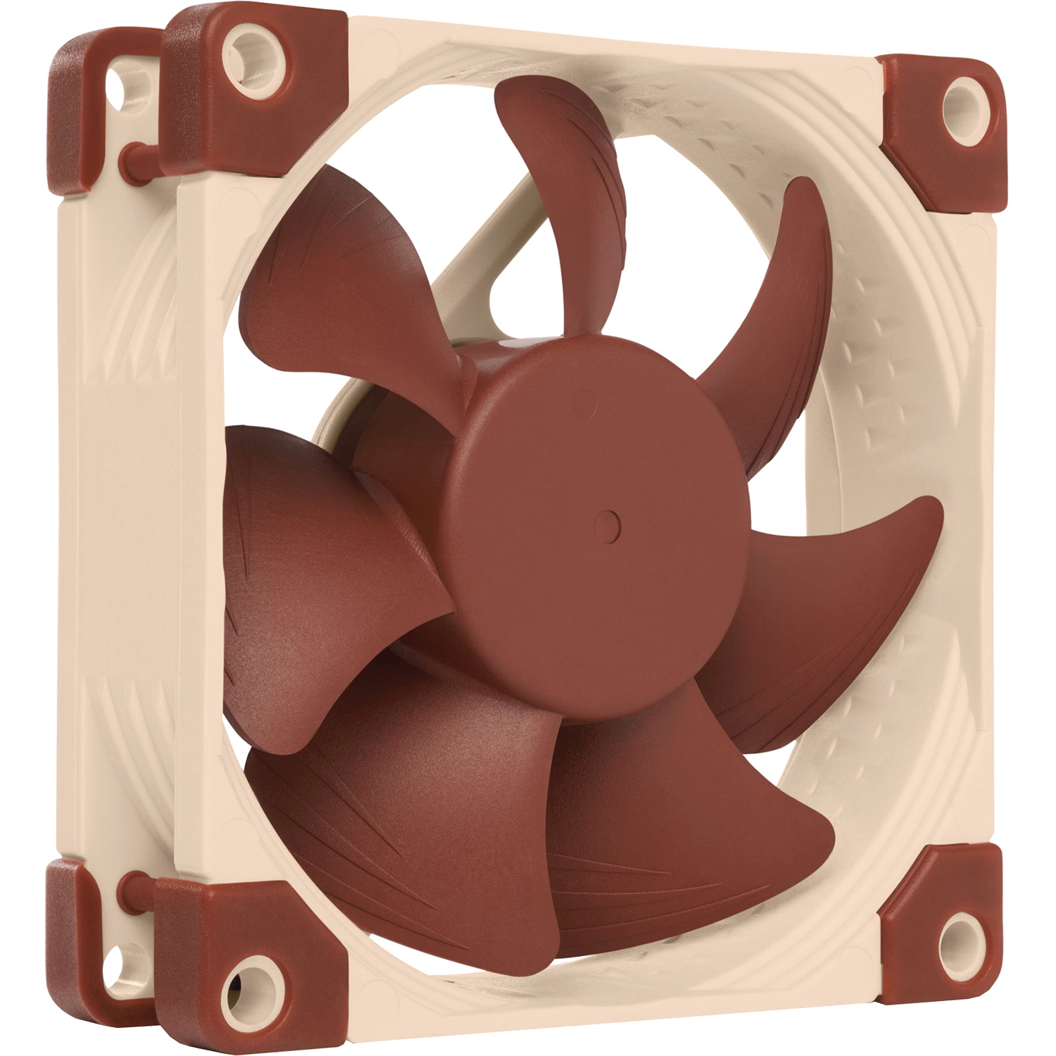 Кулер для корпуса/ Case Cooler Noctua NF-A8 5V PWM (80x80x25mm, 4-pin PWM, 32.6CFM, 17.7dBA, 2200RPM, Beige/Brown)