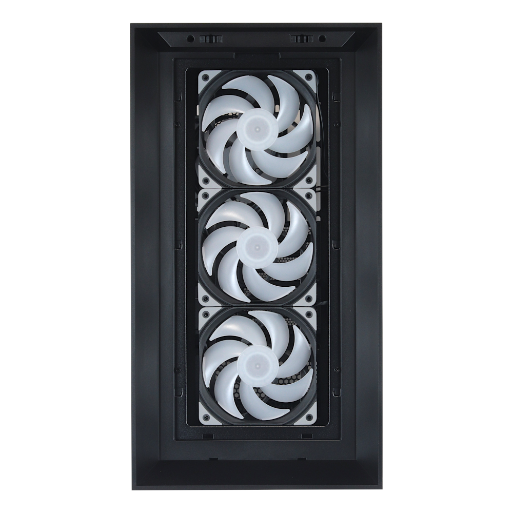 Корпус ACD Lagrange black with 4 pcs ARGB fan (PWM+5V 3PIN) +FAN HUB