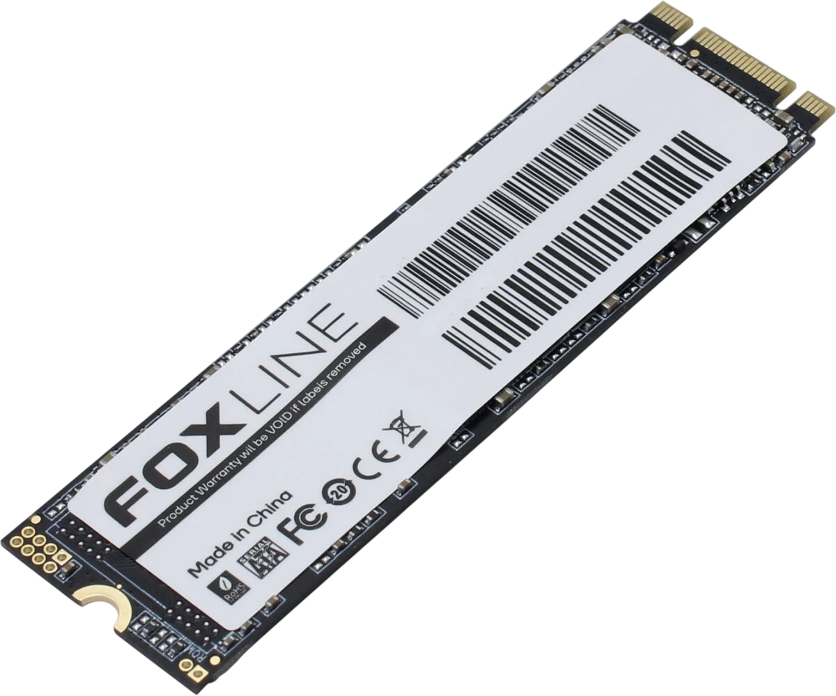 Твердотельный накопитель/ Foxline SSD X5T, 256GB, M.2(22x80mm), SATA3, 3D TLC, R/W 500/420MB/s, IOPs 60 000/70 000, TBW 160, DWPD 0.9 (2 года)