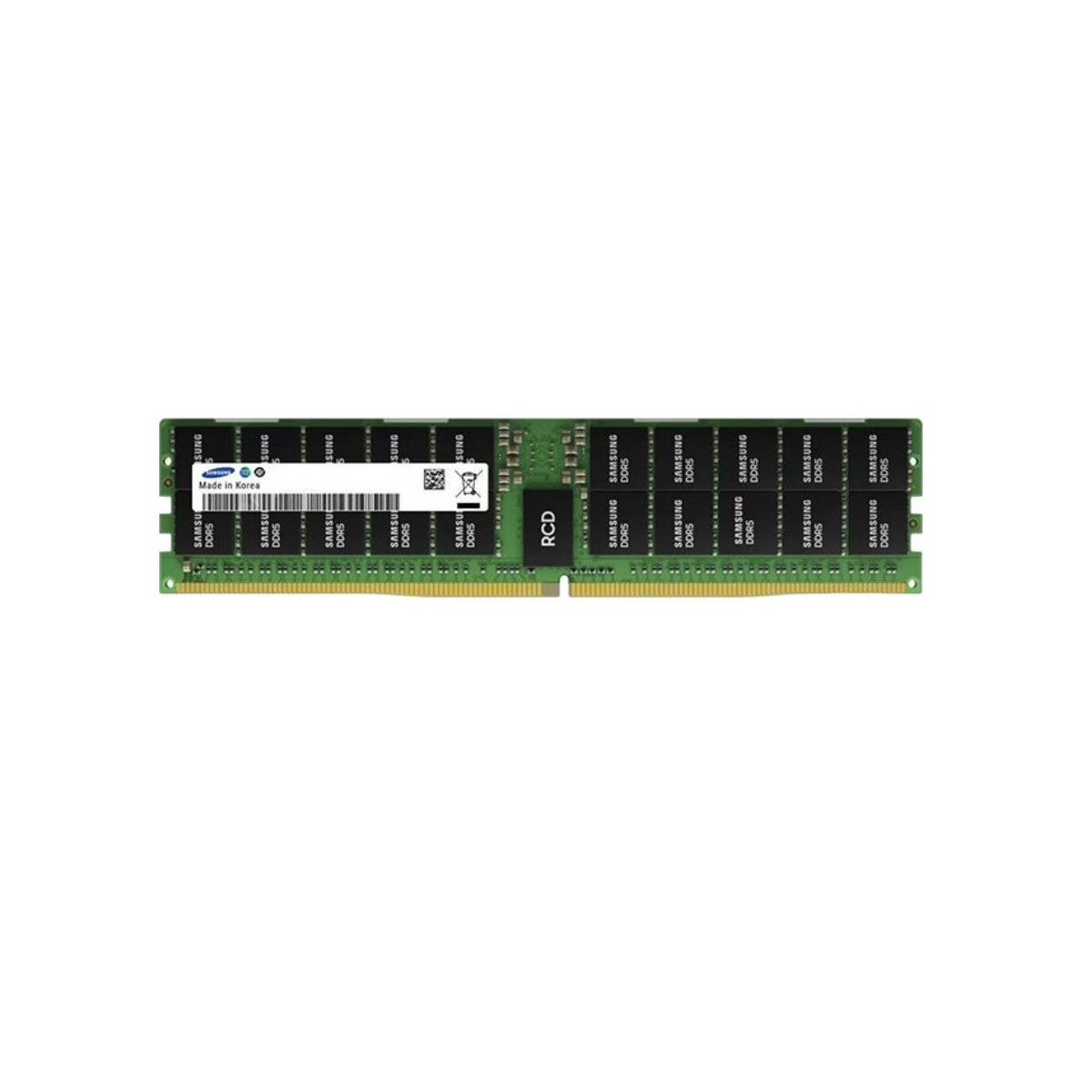 Память DDR5 Samsung M321R8GA0BB0-CQKZJ 64Gb DIMM ECC Reg PC5-38400 CL40 4800MHz