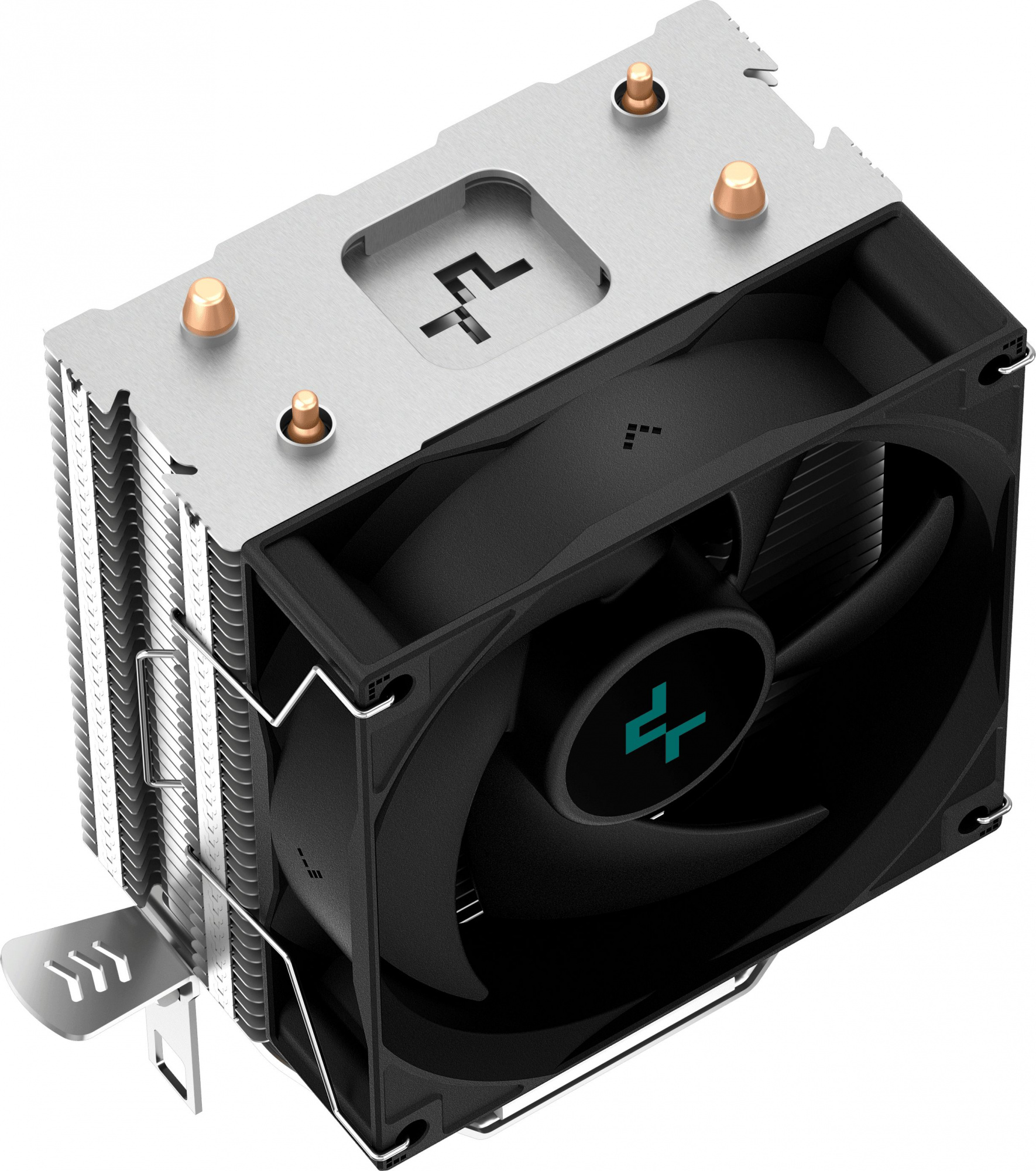 Устройство охлаждения(кулер) Deepcool AG200 Soc-AM5/AM4/1200/1700/1851 серебристый 4-pin 18-31dB Al+