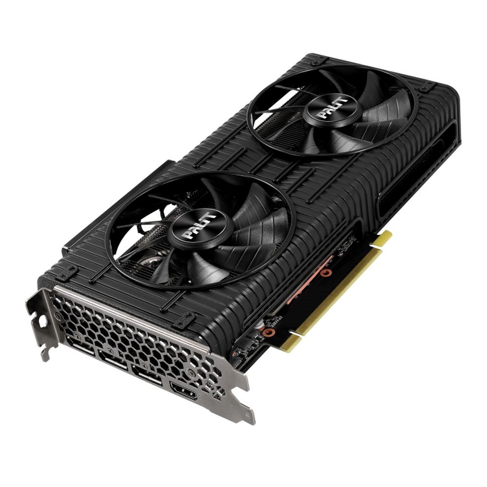 Видеокарта Palit RTX3060Ti DUAL V1 8GB |NE6306T019P2-190AS| GDDR6 256bit 3-DP HDMI  (242263) OEM {10