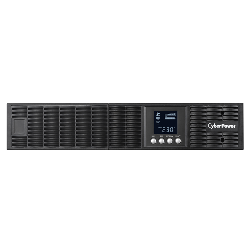 Источник бесперебойного питания CyberPower OLS3000ERT2U 3000VA/2700W USB/RS-232/EPO/SNMPslot/RJ11/45