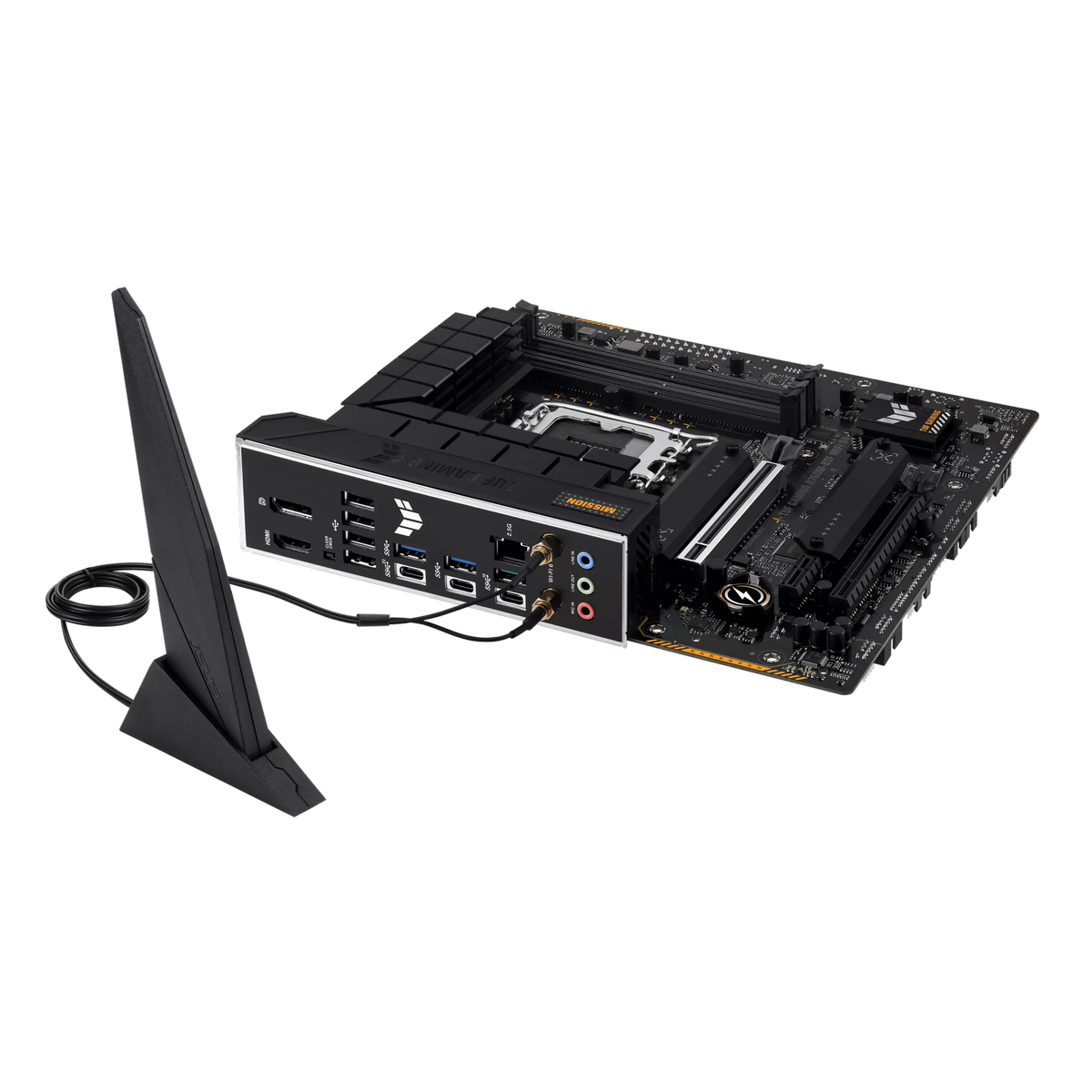 Материнская плата ASUS TUF GAMING B760M-BTF WIFI D4, LGA1700 4xDDR4 4xSATA3 3xM.2 RAID HDMI DP mATX