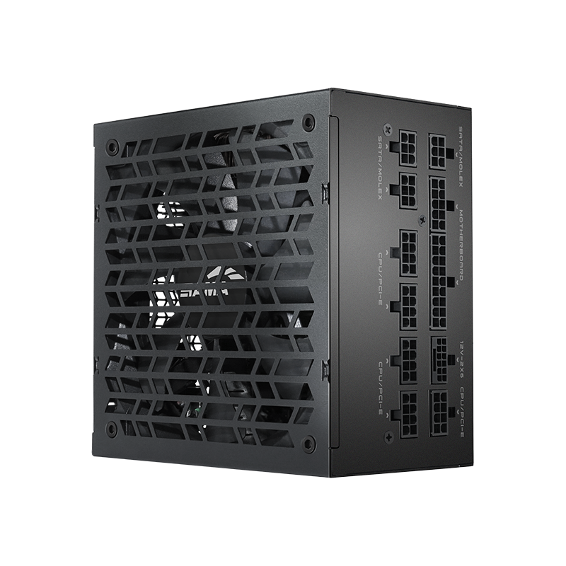 Блоки питания SAMA G1000 Black (HAT-1000yzB1G), 1000W 80+ Gold (ATX, 3.1, PCIe 5.0, Full modular, 1x