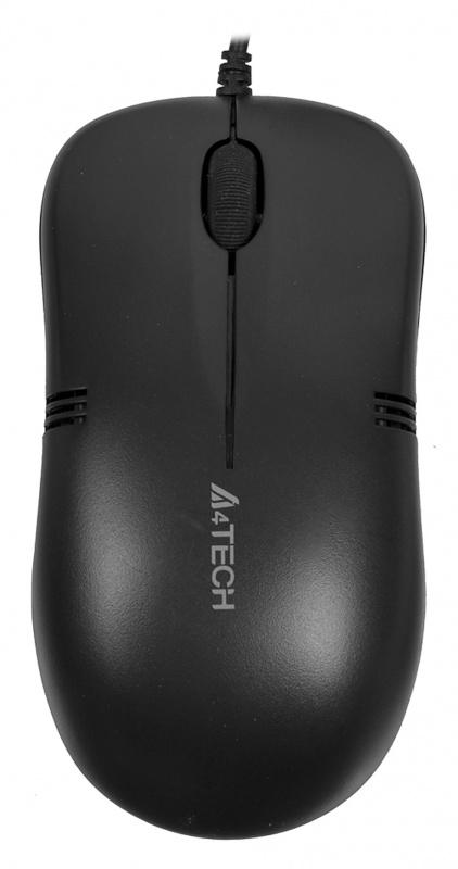 Мышь A4Tech OP-560NU черный оптическая 1200dpi USB 3but