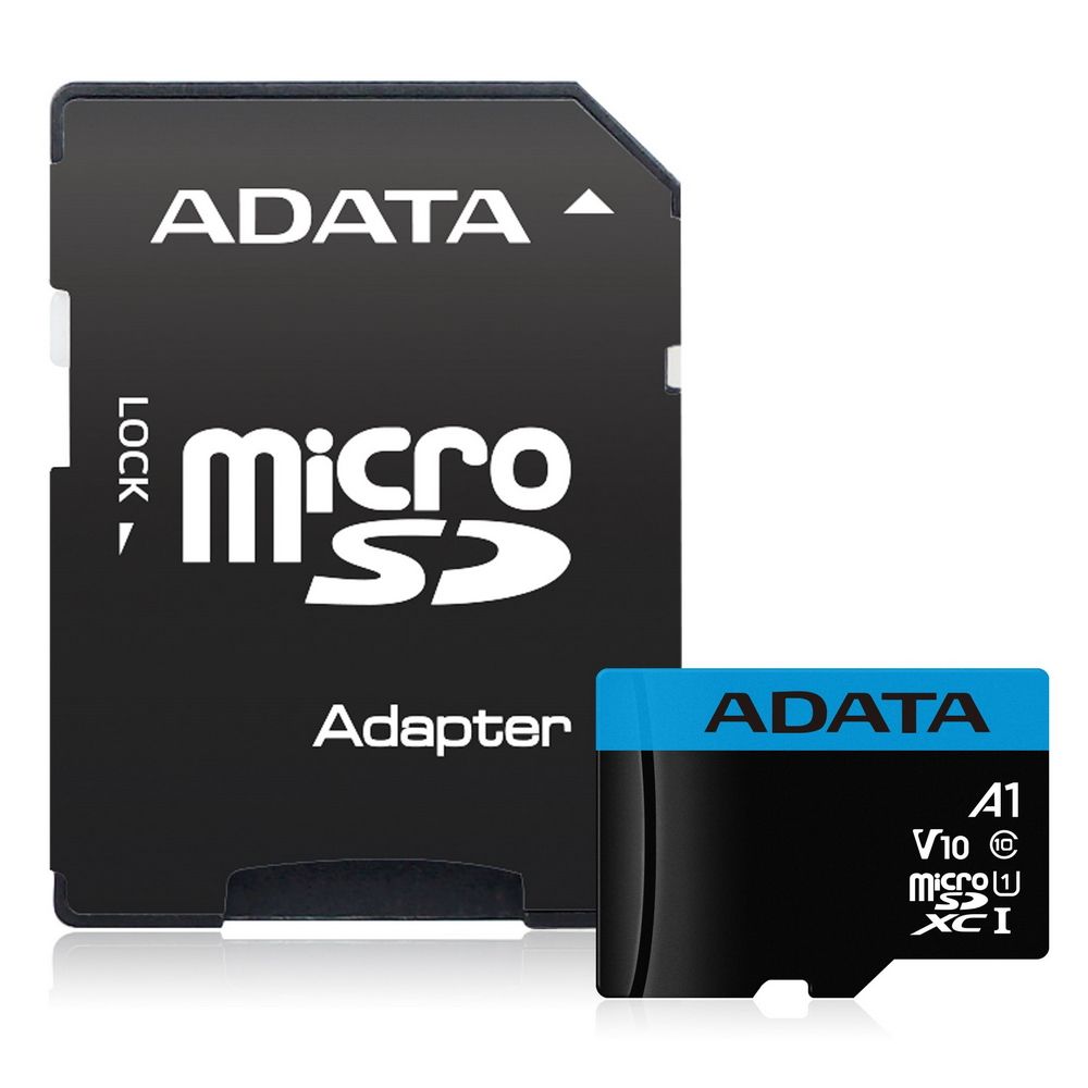 Флеш карта microSDHC 32GB A-Data AUSDH32GUICL10A1-RA1 Premier Pro + adapter