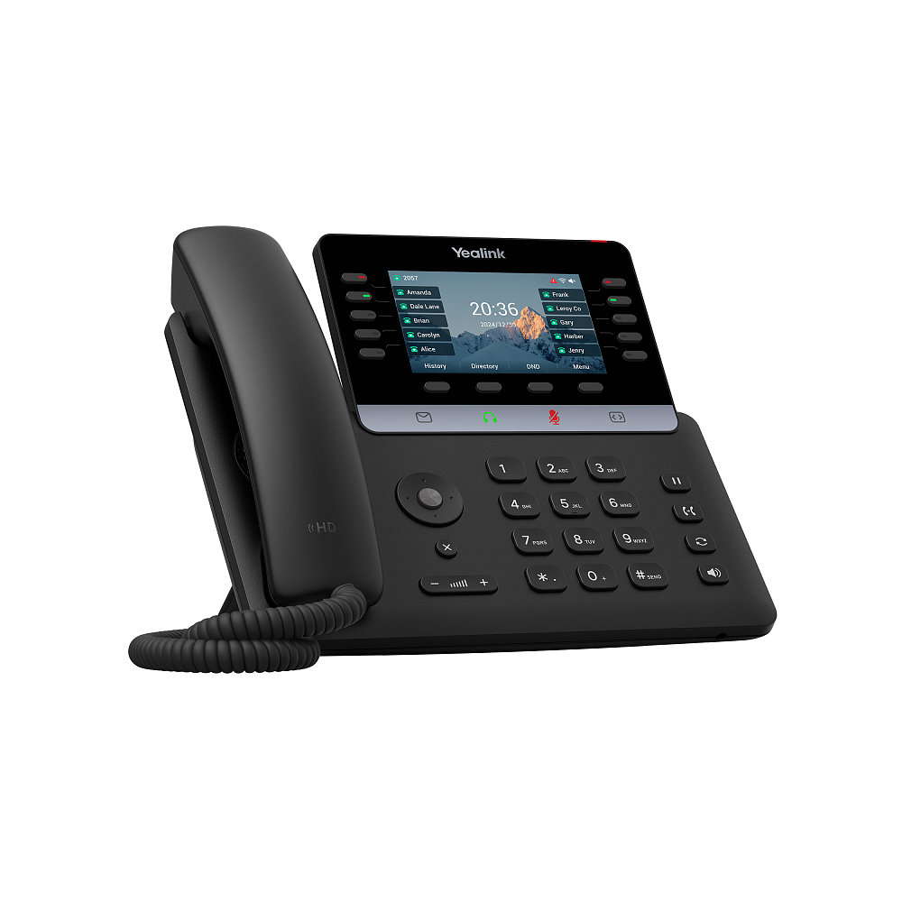 Телефон YEALINK SIP-T74U, 16 аккаунтов, 4,3" цветной экран, порт USB, BLF,  PoE, GigE, без БП, шт